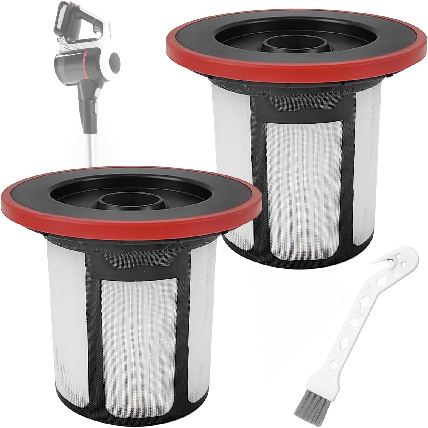 2er-pack Filter Für Bosch Staubsauger Der Serien 6/unlimited 6