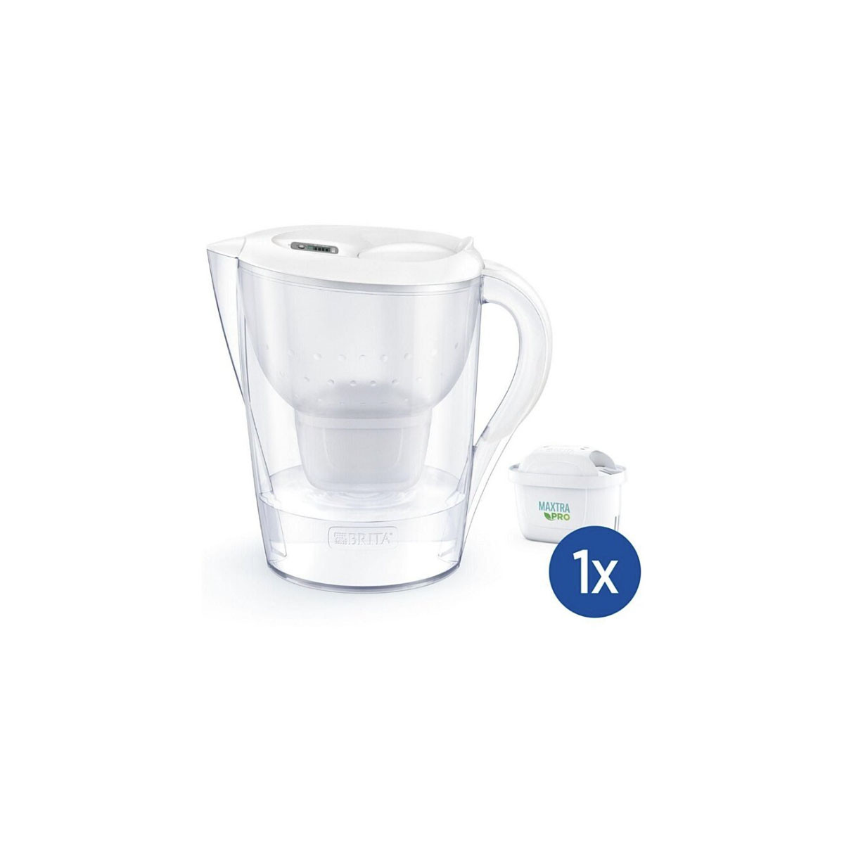 Ersatzteil - Weißer Filterkrug Marella Xl Me4w - - Brita