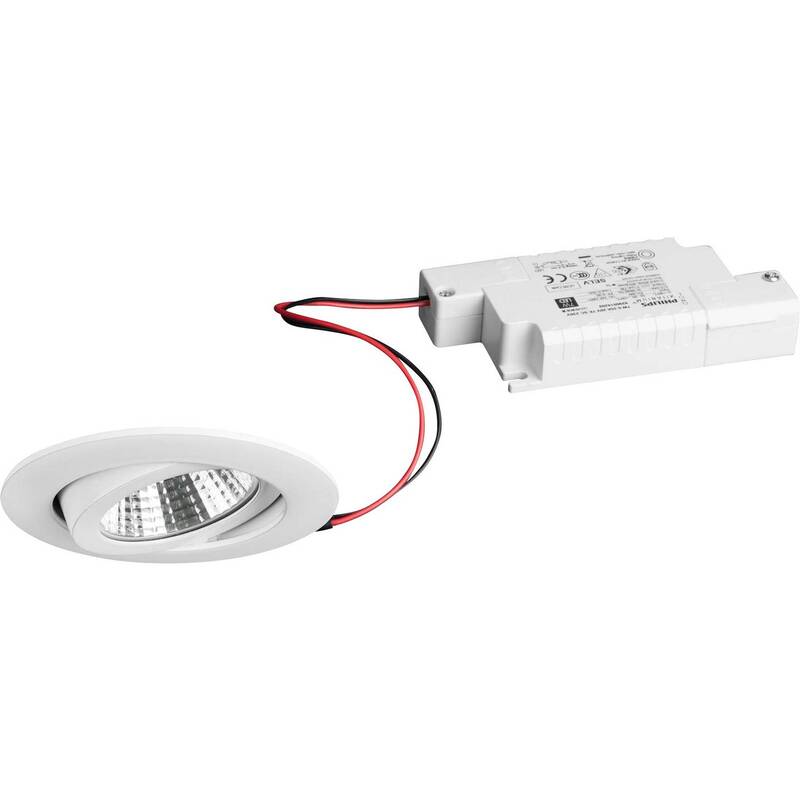 [neuwertig] B-ware Brumberg Einbauleuchte Led 6w Downlight Aluminium Schwenkbar 640lm Weiß Ø82mm
