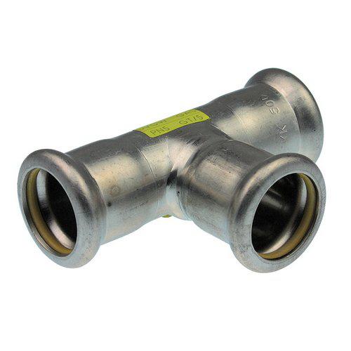 Logafix Edelstahl Gas T-stück I/i/i 76,1 F. M-presskontur - 7738327650 Von Buderus