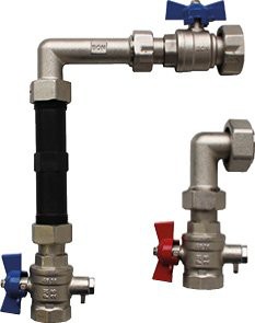 Schütz Wmz-einbauset Senkrecht 5006582 Vernickelt, 3/4 - 7738333685 Von Buderus