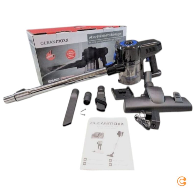 [gebraucht] B-ware Cleanmaxx Zyklon-handstaubsauger 22.2v Beutellos 120w Handstaubsauger 35min Akku