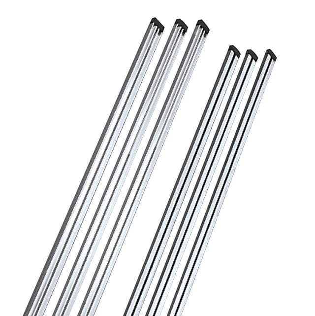 Hailo Rückenschutz-Senkrechtstäbe 4200mm lang Aluminium