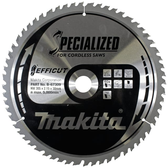 Efficut Sägeblatt 305x30x60Z - Makita