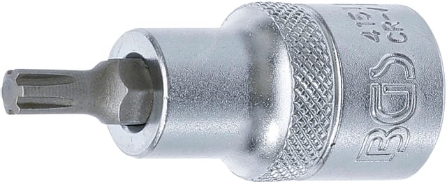 Bgs Technic - Bit-Einsatz Antrieb Innenvierkant 12,5 mm (1/2') Keil-Profil (für ribe) M6