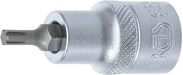 Bgs Technic - Bit-Einsatz Antrieb Innenvierkant 12,5 mm (1/2') Keil-Profil (für ribe) M5