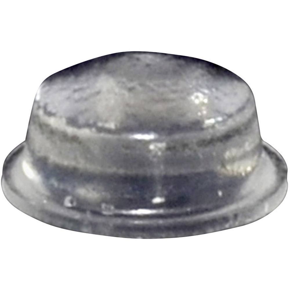 PD2115C Gerätefuß selbstklebend, rund Transparent (ø x h) 11.1 mm x 5 mm 1 St. - Toolcraft