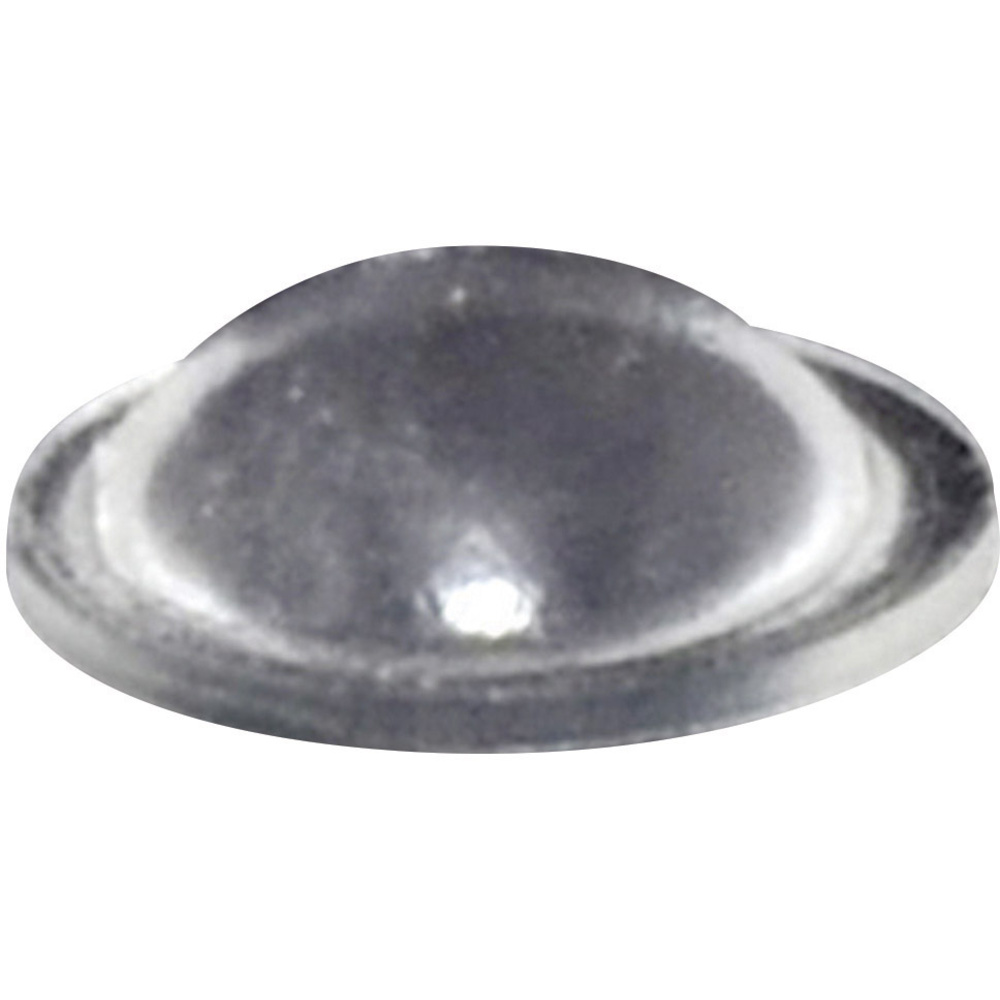 TOOLCRAFT PD9010C Gerätefuß selbstklebend, hemisphärisch Transparent (Ø x H) 10 mm x 3.1 mm 1 St.
