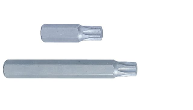 KING TONY TORX-SPITZE T10x80mm 6-kant, 10mm...