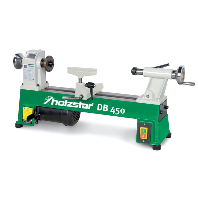 Holzstar Drehmaschine DB450 Drechselbank, Drehbank 450 mm, Dreh-254 mm