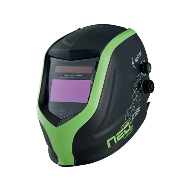Schweißerhelm neo p550 green schwarz/grün Optrel