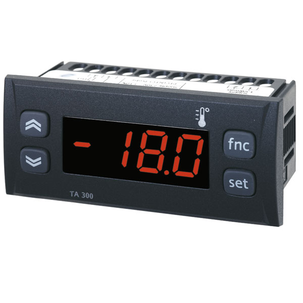 Eberle Temperaturanzeige Ta 300-pt (digitale 3,5 Stellige Anzeige, Tiefe 30 Mm)