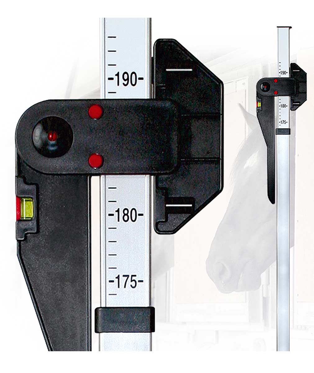 Aluminium-teleskop-hippometer In Zoll Und Zentimetern