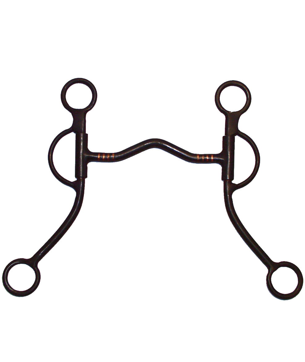 Steineisen Schwanenhals Western Bite Und Kupfereinsätze 9 Mm