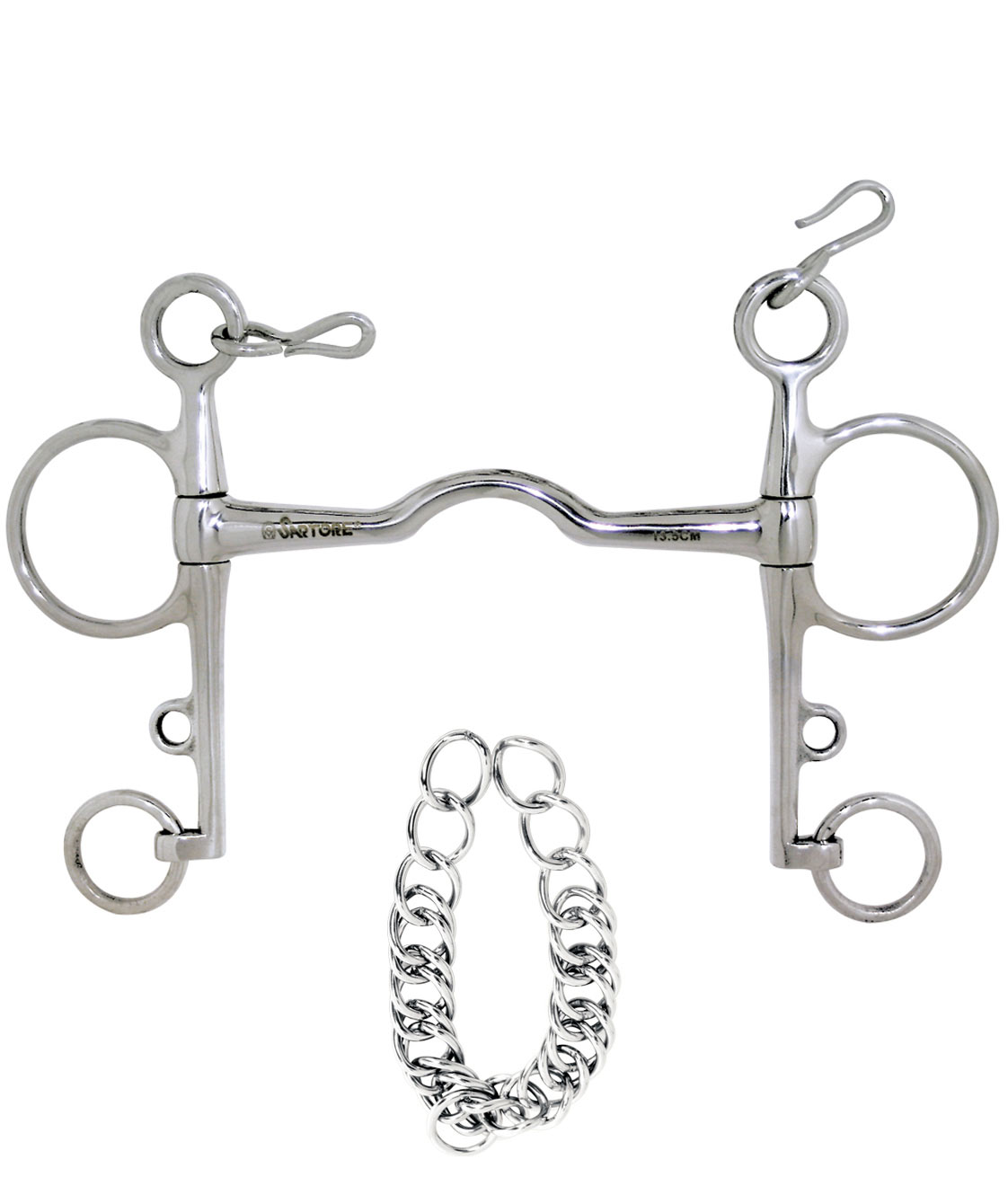 Edelstahl Schwanenhals 14 Mm Schwanenhals Pelham-bohrer Mit Widerhaken