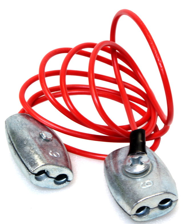 Seilverbinder 6 Cm Mit Kabel Und Klemmen