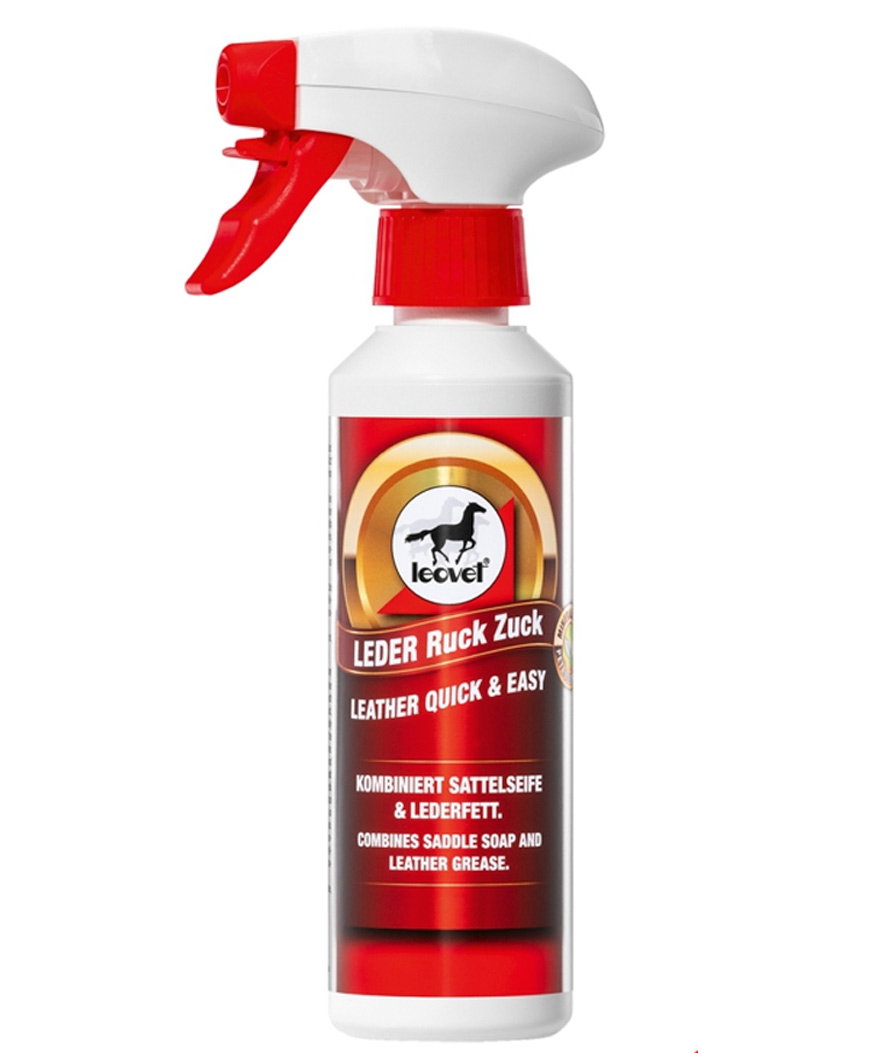 Leovet Leather Quick Easy Behandlung Kombiniert Seife Und Fett In Einem 250 Ml