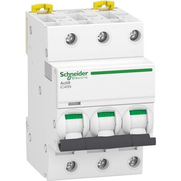 Schneider Electric A9 Ic40n 3p C 13a 6000a/10ka (a9p54313)