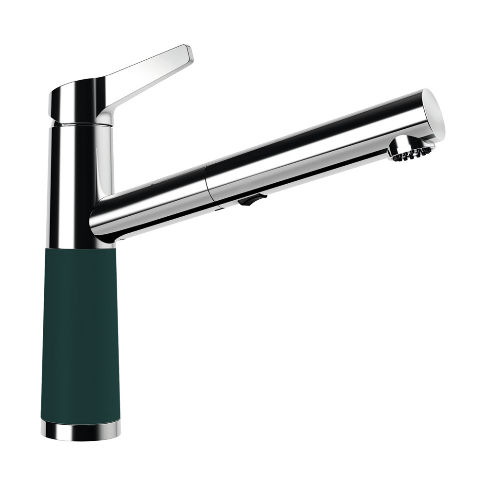 Schock Küchenarmatur Sc-510 Chrom/cristadur Ausziehbarer Auslauf Ivy Ivy