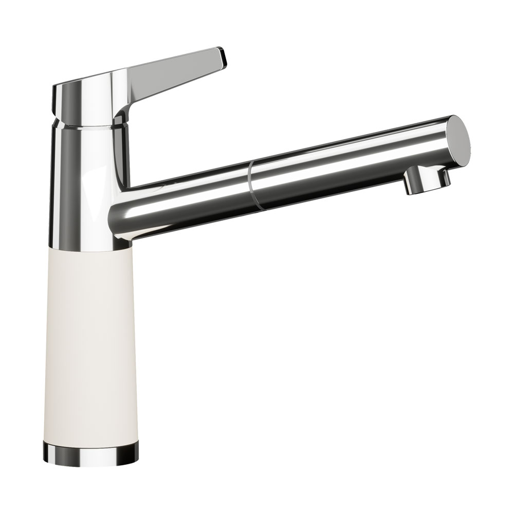 Schock Küchenarmatur Sc-510 Chrom/cristadur Ausziehbarer Auslauf Niederdruck Magnolia