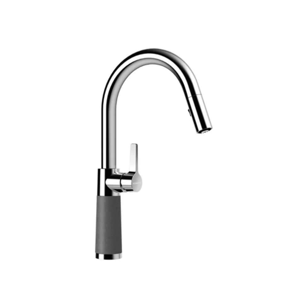 Schock Küchenarmatur Sc-520 Chrom/cristadur Ausziehbarer Auslauf Stone Sto