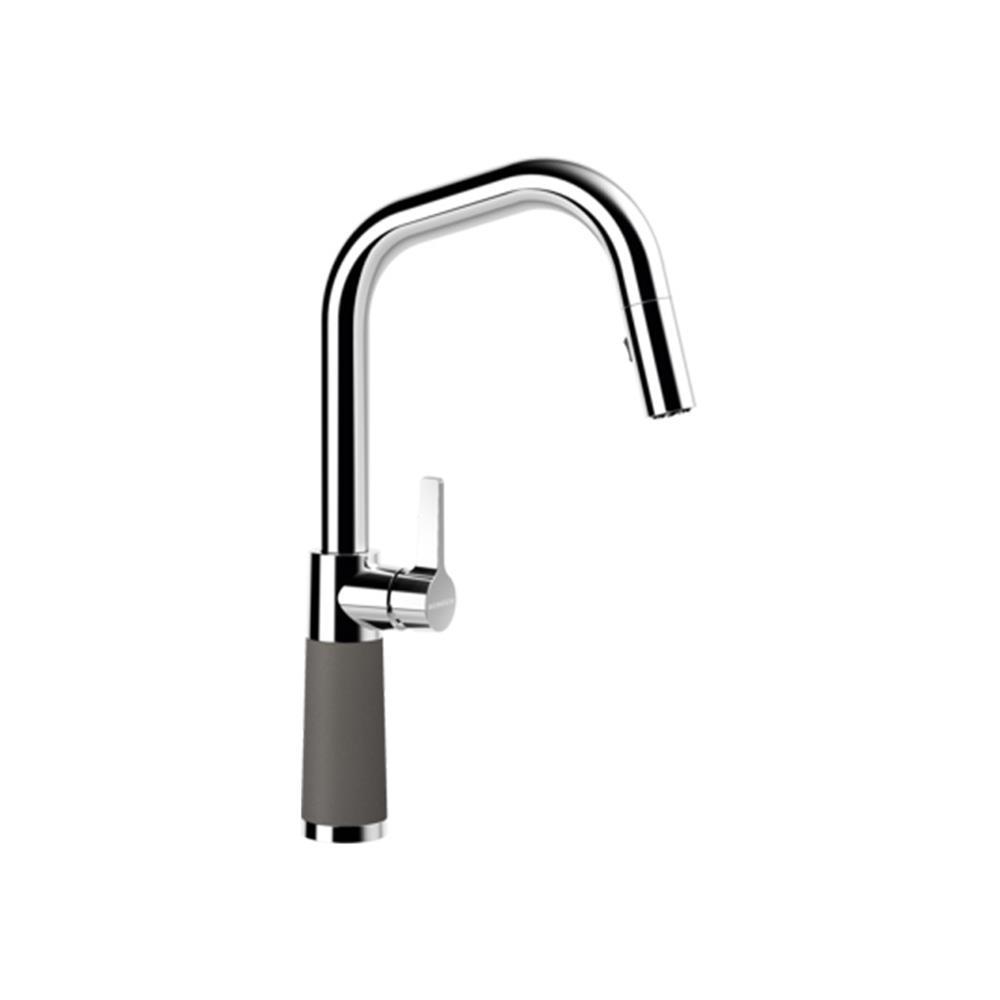 Schock Küchenarmatur Sc-530 Chrom/cristadur Ausziehbarer Auslauf Silverstone Sil
