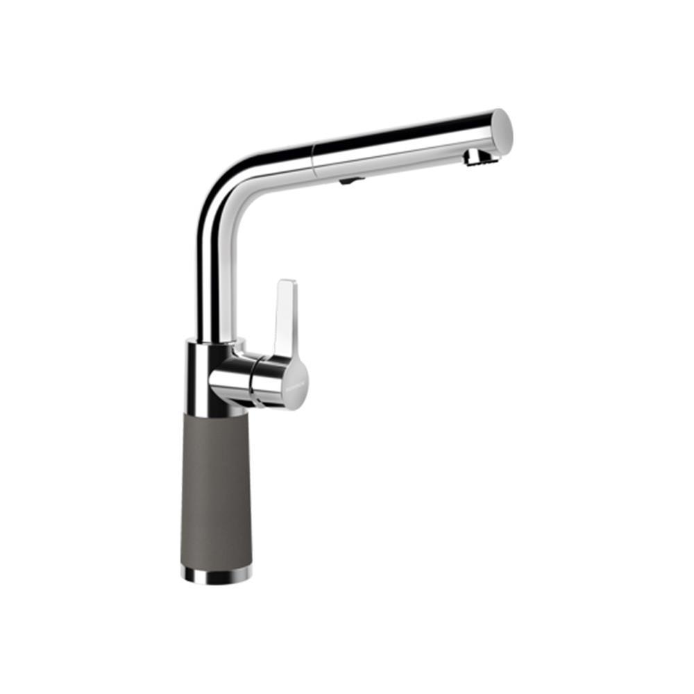 Schock Küchenarmatur Sc-540 Chrom/cristadur Ausziehbarer Auslauf Silverstone Sil