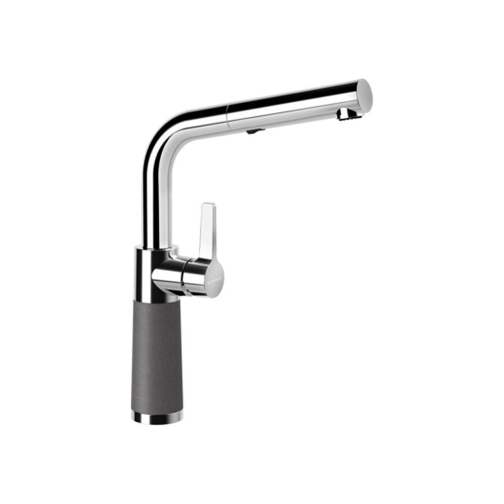 Schock Küchenarmatur Sc-540 Chrom/cristadur Ausziehbarer Auslauf Stone Sto