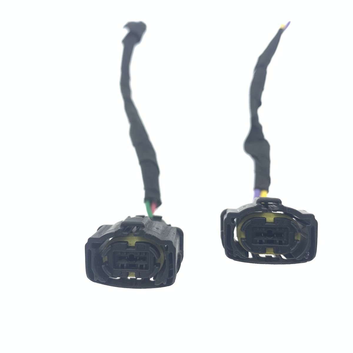 1928499372 Schwarzer Stecker Dj7022ya-1.2-21 Kabelbaumstecker-gehäuse 2p2-loch