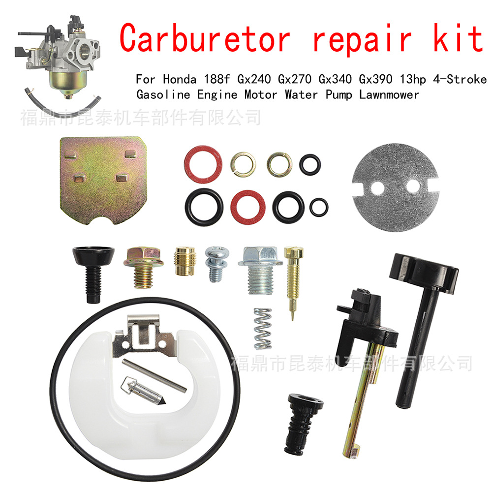 Vergaser-reparatursatz Für 188f Gx240 Gx270 Gx340 Gx390 13 Ps 4-takt