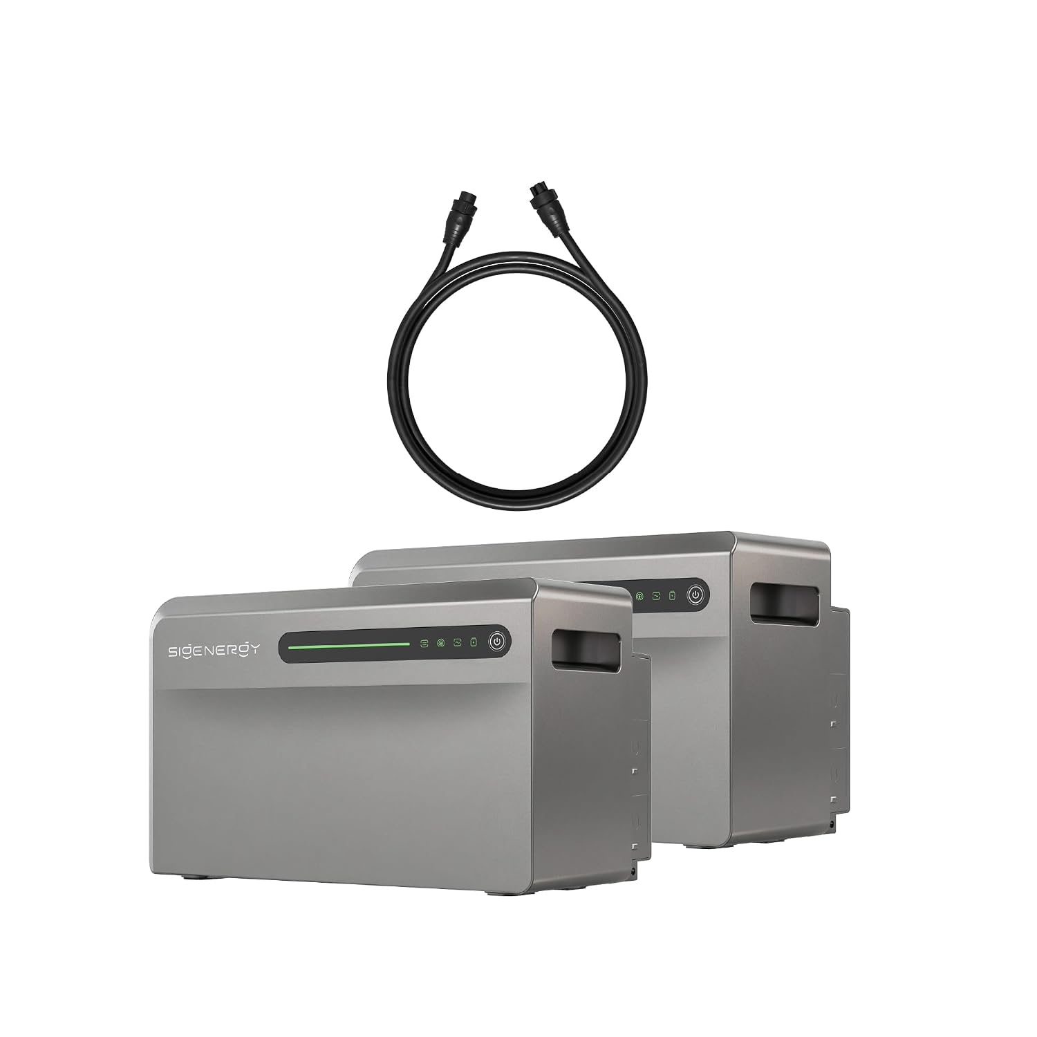 Sigenergy Sigenmate 2700 Ultra 2er-pack, 5,36kwh,balkonkraftwerk Mit Speicher,4 Mppt, 4000w Solareingang,1400w Bidirektional, Sigen Ai, Plug&play,mit Smarter Zähler