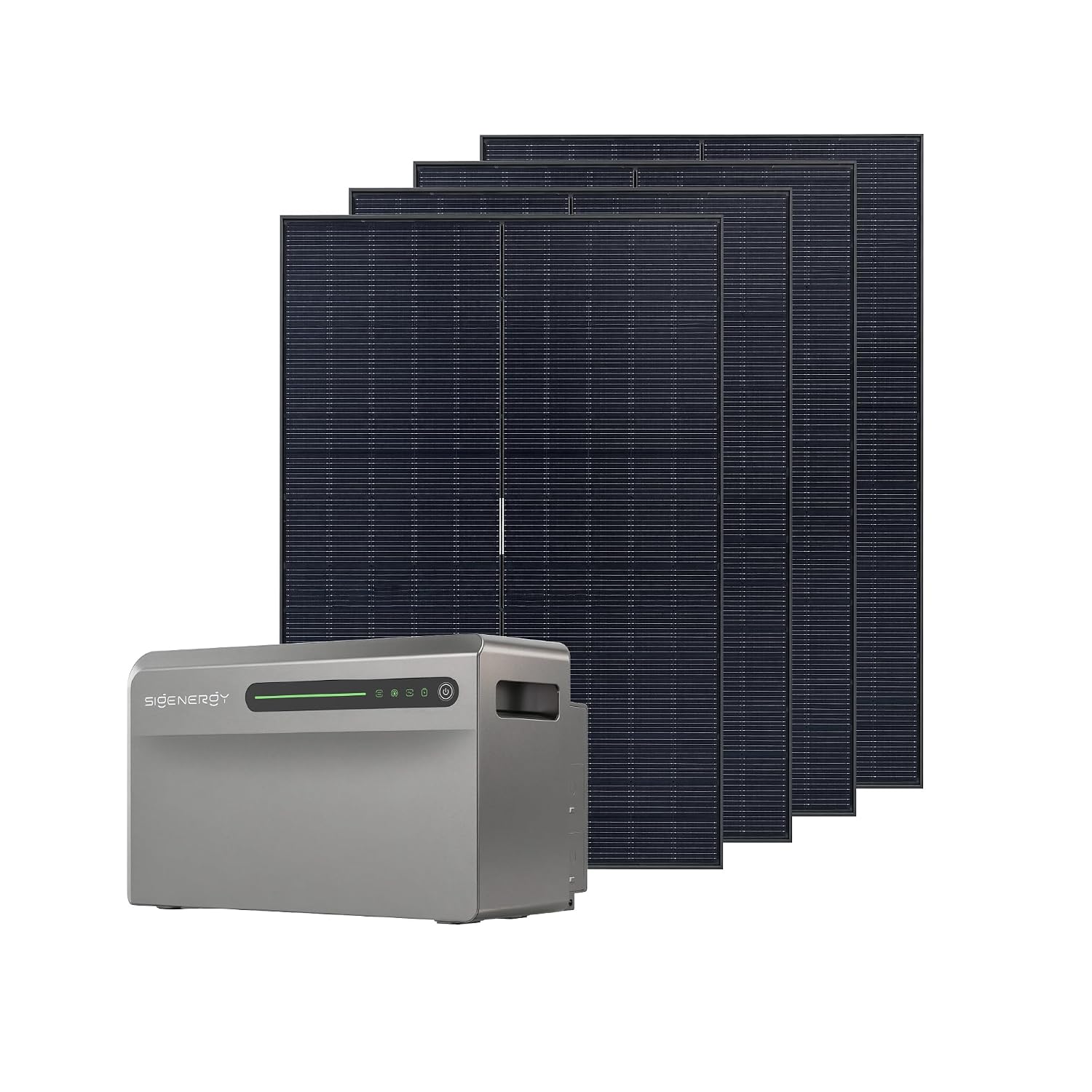 Sigenergy Sigenmate 2700 Ultra, Balkonkraftwerk Mit Speicher, 2,68kwh, Bis Zu 18,8 Kwh,4×500w Solarpanels, 4 Mppt, 4000w Solareingang,1400w Bidirektional, Sigen Ai,plug & Play,mit Smarter Zähler