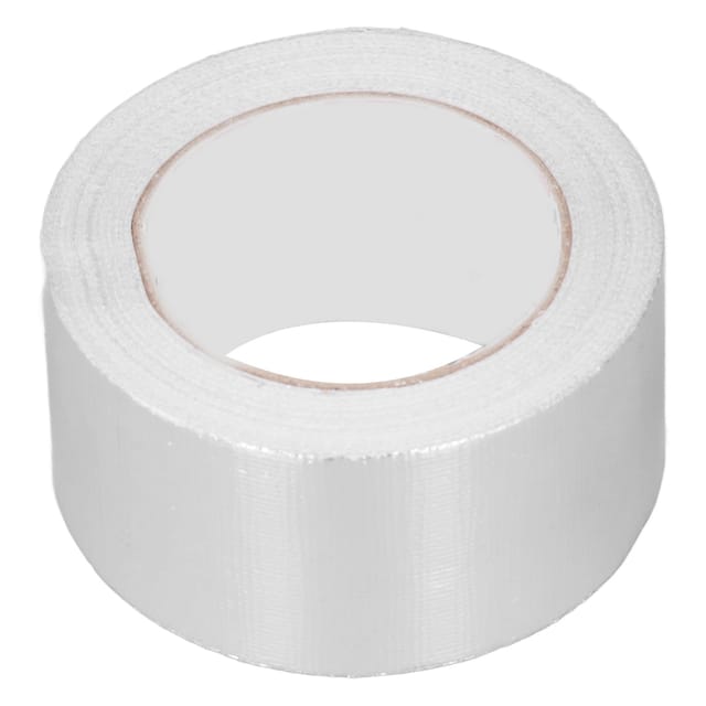 Hitzebeständiges Aluminium-Glasfaser-Klebeband für Klimaanlagenkanäle, 25 Meter x 6 cm, zur Reparatur von Warm- und Kaltluftkanälen.