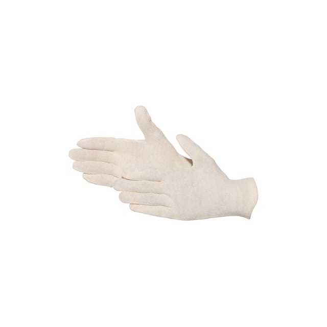 Jah Arbeitshandschuh 5-Finger BW-Natur, Gr. 12 12 Stk
