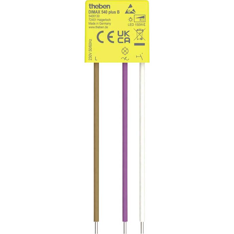 [neuwertig] B-ware Theben Unterputz Dimmer Dimax-540-plus-b Led Dimmer Für Led-lampe Weiß 230v