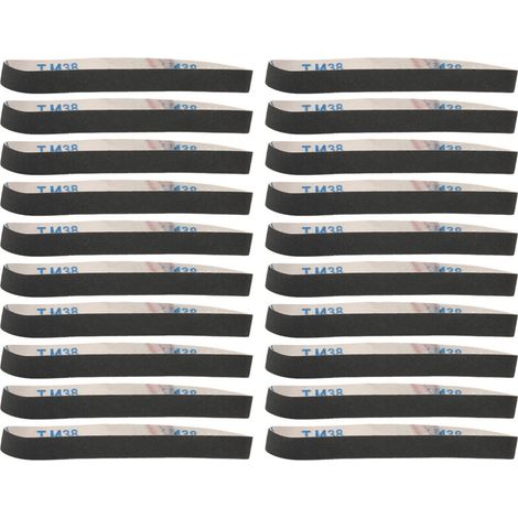 Acogedo Bandschleifer, Rolle Mit 20 Mini-schleifbändern, Geeignet Für Holzbearbeitung, Polieren Von Metallen Und Anderen Abrasiven Materialien.