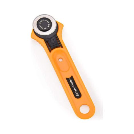 28-mm-patchworkmesser Mit Rollschneider Zum Schneiden Von Stoff, Leder, Papier Und Bastelstoffen