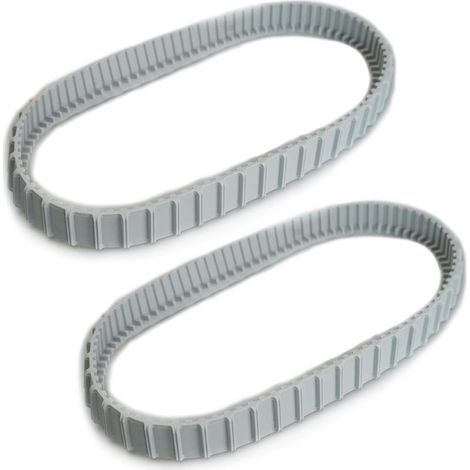 (2er-pack) Graue Ersatzlaufflächen Für Maytronics Dolphin Poolroboter — Teilenummer 9983152r2 (dolphin Ersatzteile)