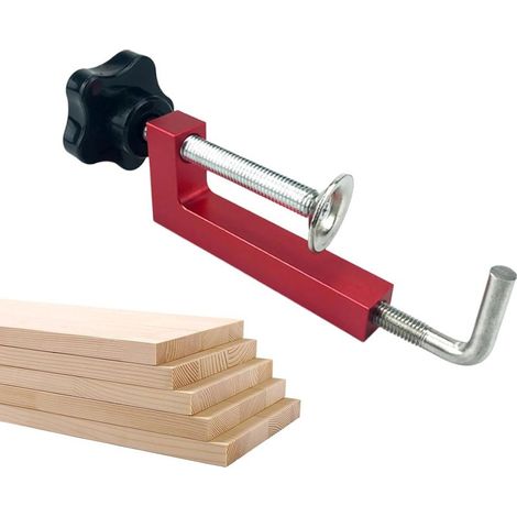 Zaunklemmen Für Die Holzbearbeitung. Mehrzweckklemme Für Die Holzbearbeitung. Winkelklemmen, Werkzeugclips Für Tischkreissägen, Schreinertische Und Werkbänke.