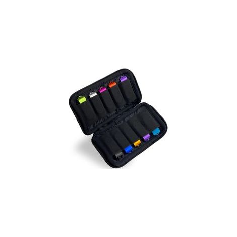 Schwarze Aufbewahrungstasche Für Usb-sticks, Aufbewahrungsetui, Organizer Für Elektronisches Usb-zubehör Mit 10 Fächern Für Usb-sticks/usb-speichersticks/flash-laufwerke