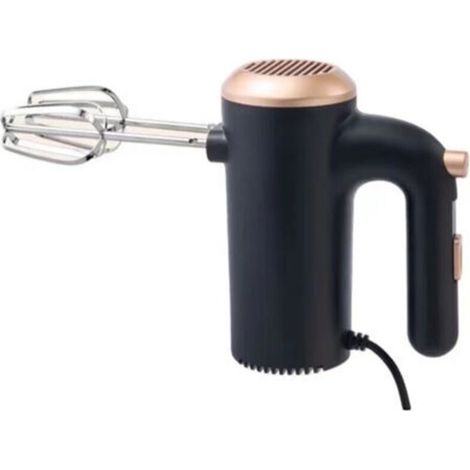 Elektrischer Mixer, Extrem Leistungsstarker 300-watt-handmixer. 5 Geschwindigkeitsstufen, Auswurftaste, 2 Rührbesen Und 2 Knethaken.