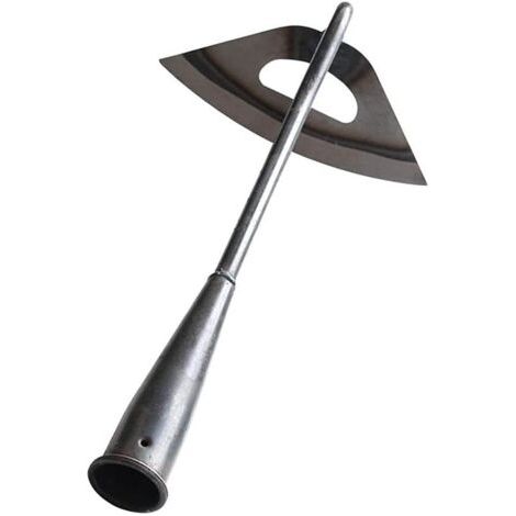 Hohlhacke, Edelstahl, Kleine Tragbare Hacke, Vielseitig Einsetzbar, Robust Und Langlebig, Gartengerät, Unkrautrechen, Zum Pflanzen, Für Gemüse, Haus, Garten, Bauernhof, Zum Unkrautjäten