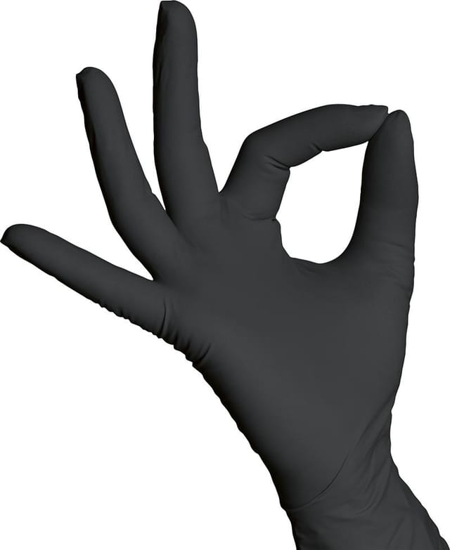Einweghandschuhe shatin, Nitril, ungep., Gr. 9(Box a 100St.) - Stronghand