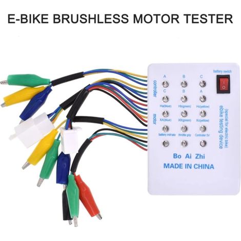 Bürstenloser Motorentester, Geeignet Für Motorsteuerungen Von Automobilen, Fahrrädern Und Rollern, 24v/36v/48v/60v/72v.