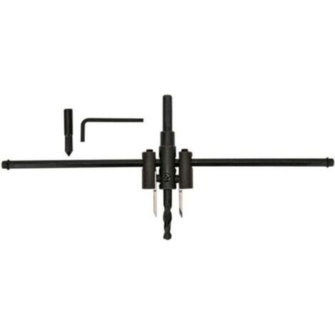 Lochsägen-bohrer-set 30–200 Mm, Verstellbares Schwarzes Lochsägen-bohrer-set, Hand-holzbearbeitungsset A