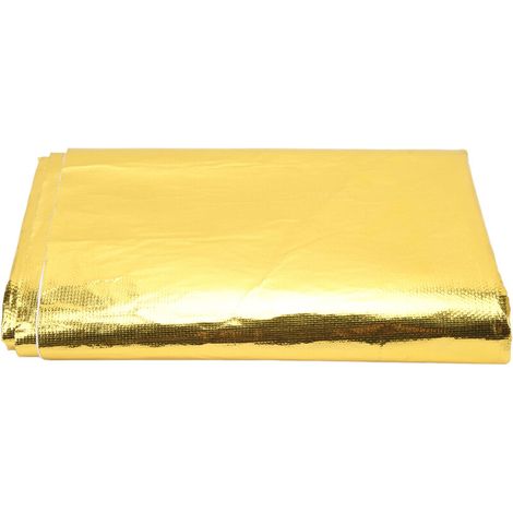 Hochtemperatur-selbstklebende, Goldreflektierende Wärmedämmschicht Für Isolierte Kabel Und Kraftstoffleitungen.