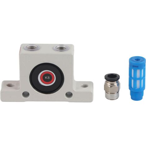 Pneumatischer Kugelvibrator Aus Aluminiumlegierung Für Industrielle Anwendungen, Mit Schalldämpfer.
