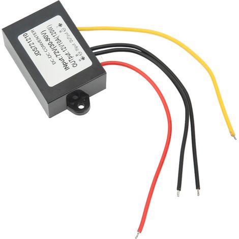 Wasserdichter Dc 72v Auf 12v 10a Wandlermodul Mit Überspannungsschutz, Kompakte Größe, Geeignet Für Fahrzeuge Und Elektrische Geräte.