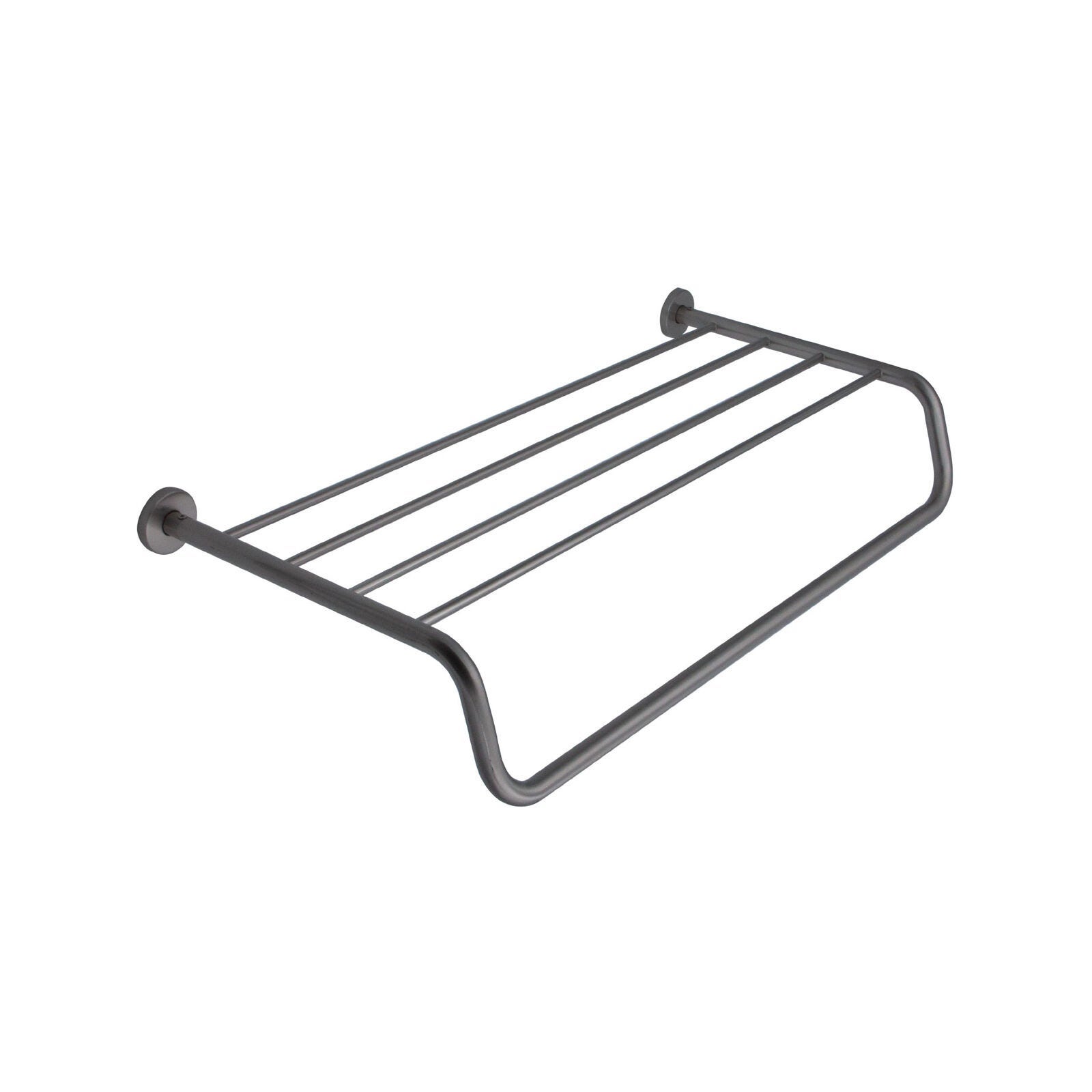 Inda - Handtuchhalter Mit Handtuchhalter One Nickel Gebürstet L.65 Cm