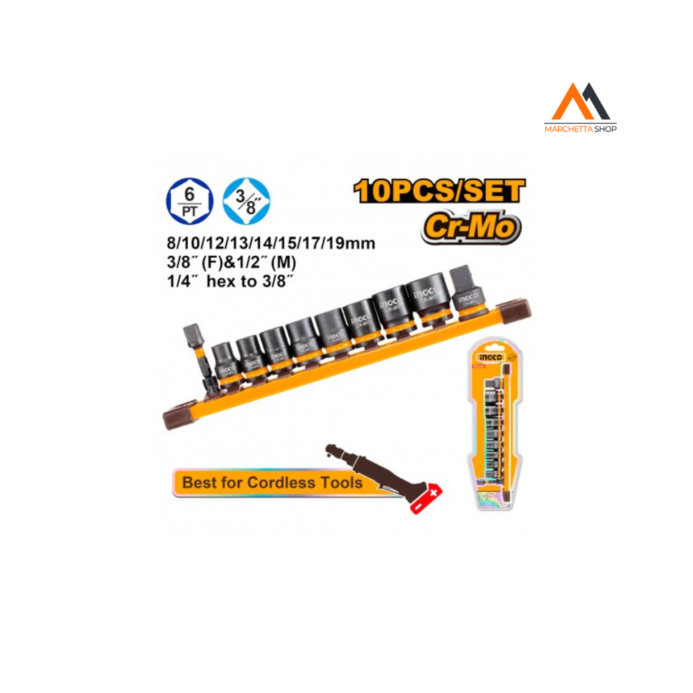 Set 10pz 3/8 Bussole Per Cdrli2060151